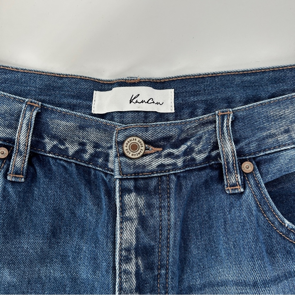 NWOT KanCan Dixon Ultra High Rise 90's Boyfriend Jeans 15 / 31 - Picture 12 of 14